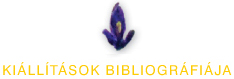 Kiállítások bibliográfiája